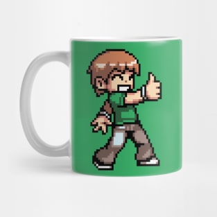 Scott Pilgrim Thumbs Up Sprite Mug